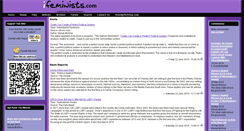 Desktop Screenshot of ifeminists.net